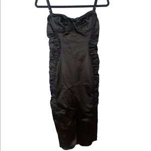 Dolce & Gabbana Sleeveless Black Midi Dress